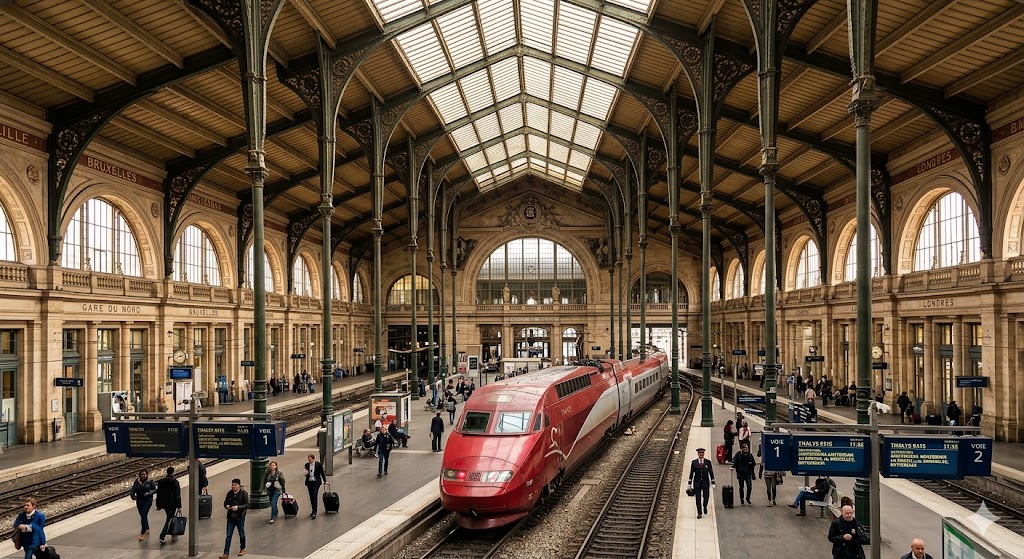 train station