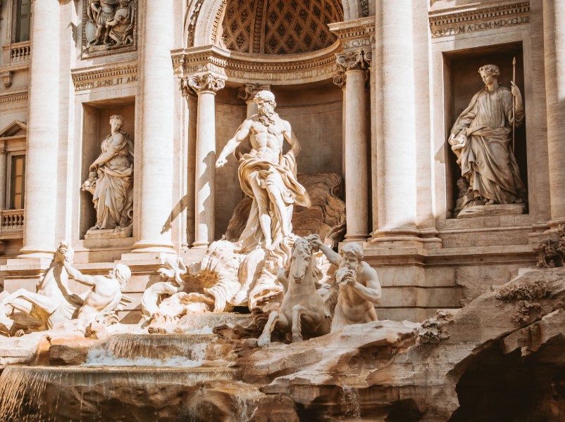 italy rome trevi fountain from unsplash 1