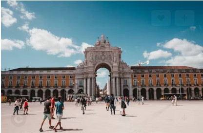 portugal lisbon Praca do Comercio from unsplash