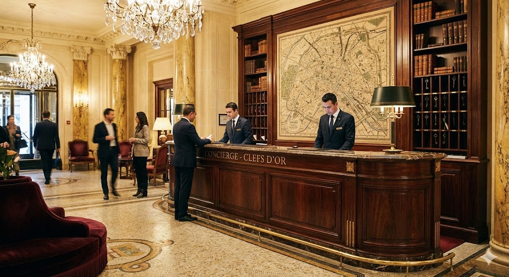 france paris concierge desk