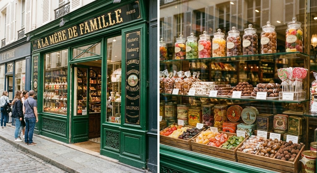 france paris À La Mère de Famille sweet shop