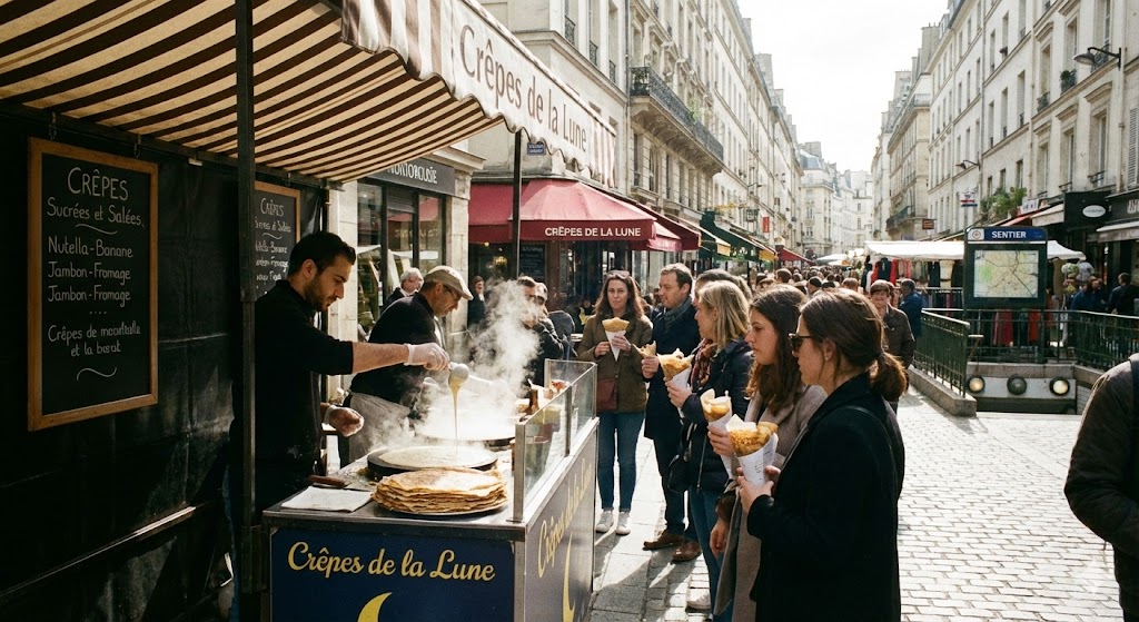 france, paris crepes