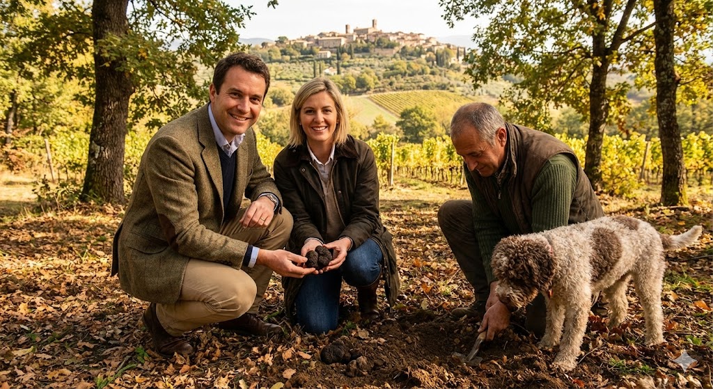 italy umbria truffle hunting