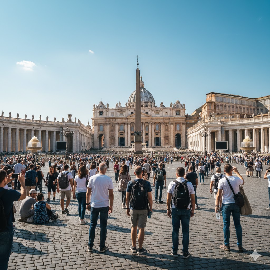 italy rome st peters square