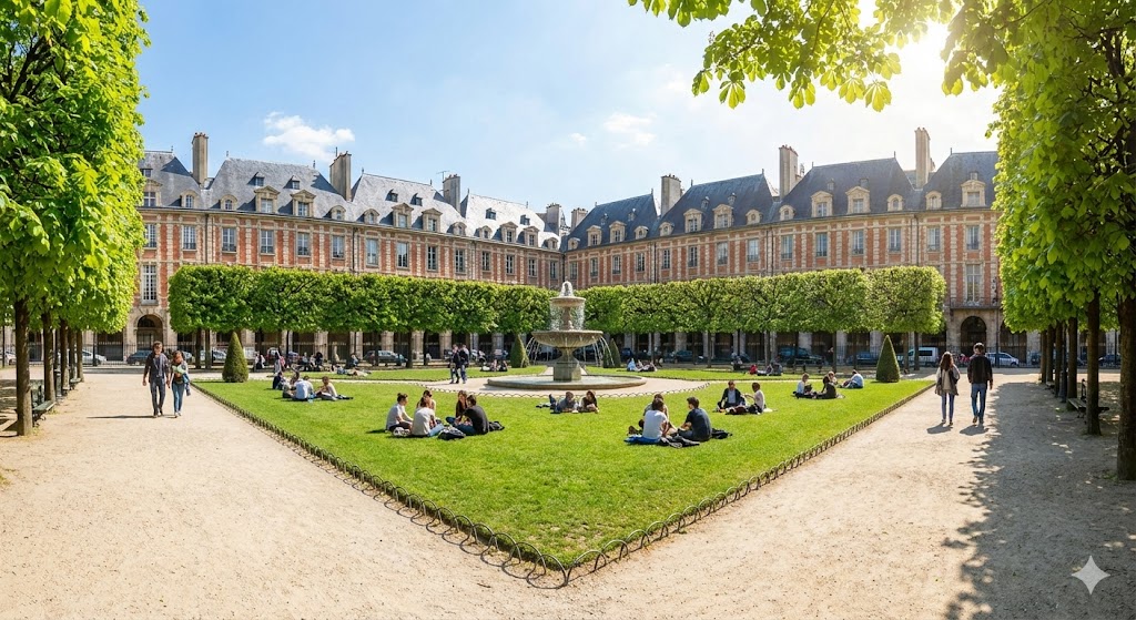 paris places des vosges