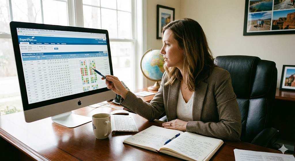 travel agent using expert flyer