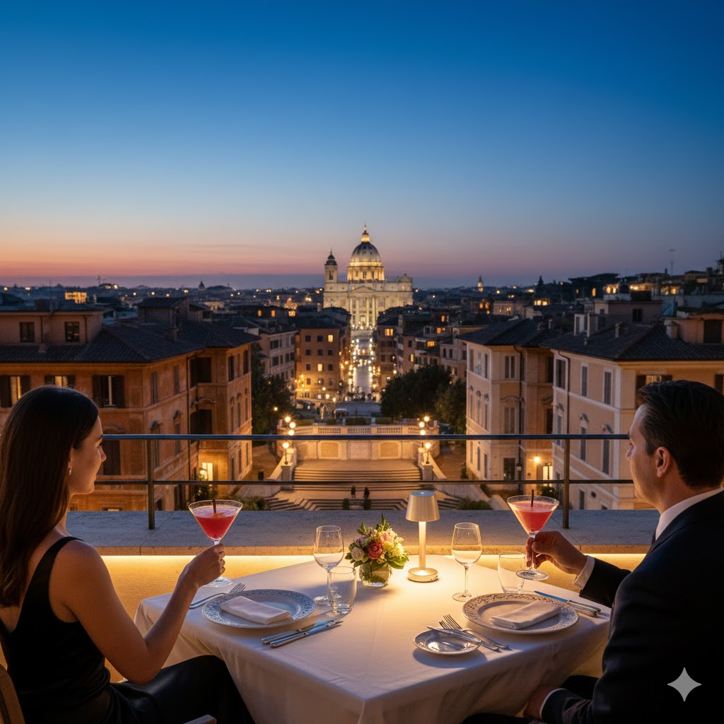 Italy rome rooftop bar 2