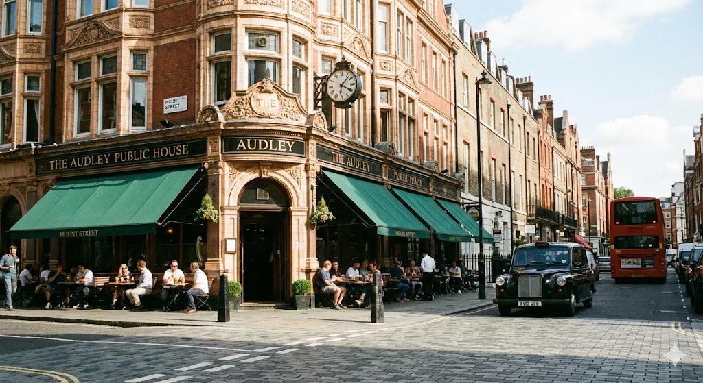 Th audley public house in mayfair