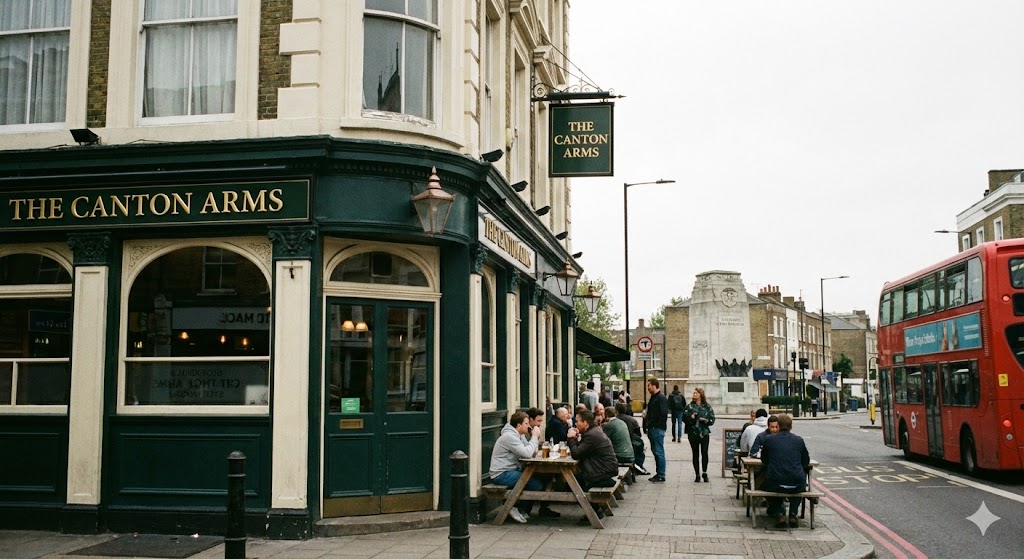 england the Canton Arms pub in Stockwell