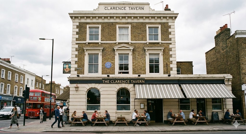 england the Clarence Tavern Pub in Stoke Newington