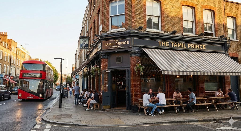 england the tamil prince pub in Islington