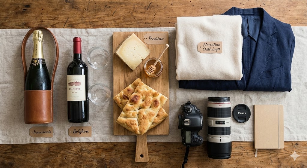 italy florence picnic items