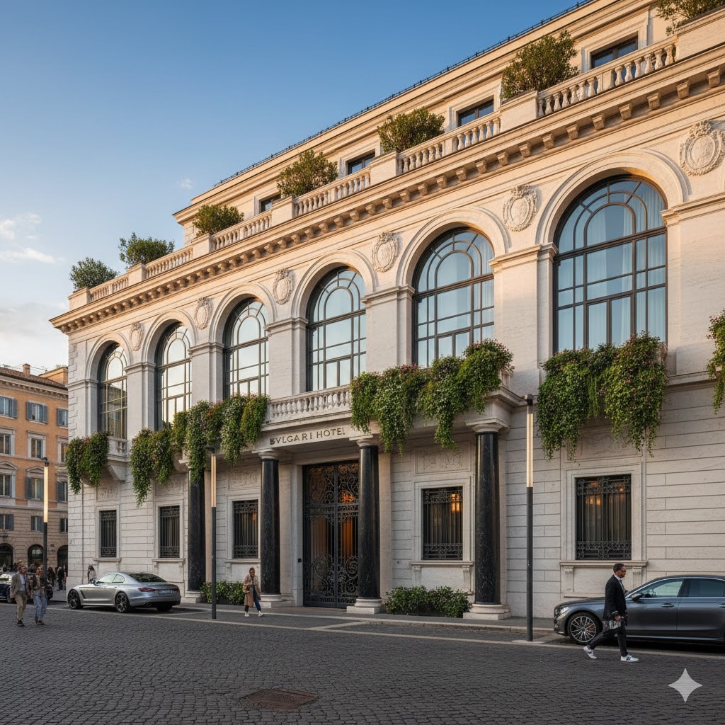 italy rome Bulgari Hotel Roma