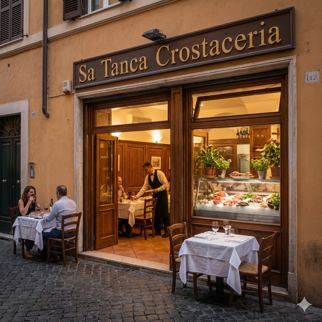 italy rome Sa Tanca Crostaceria
