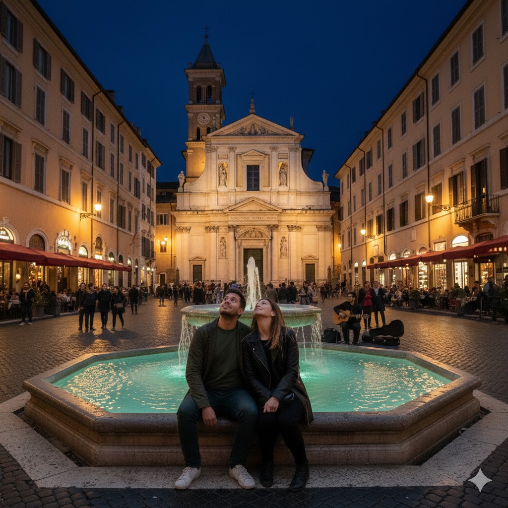 italy rome trastevere