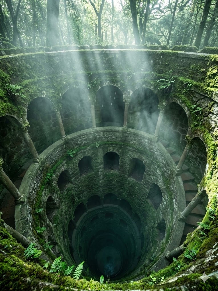 Initiation Well at Quinta da Regaleira.