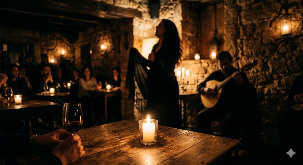 alfama portugal old stone tavern