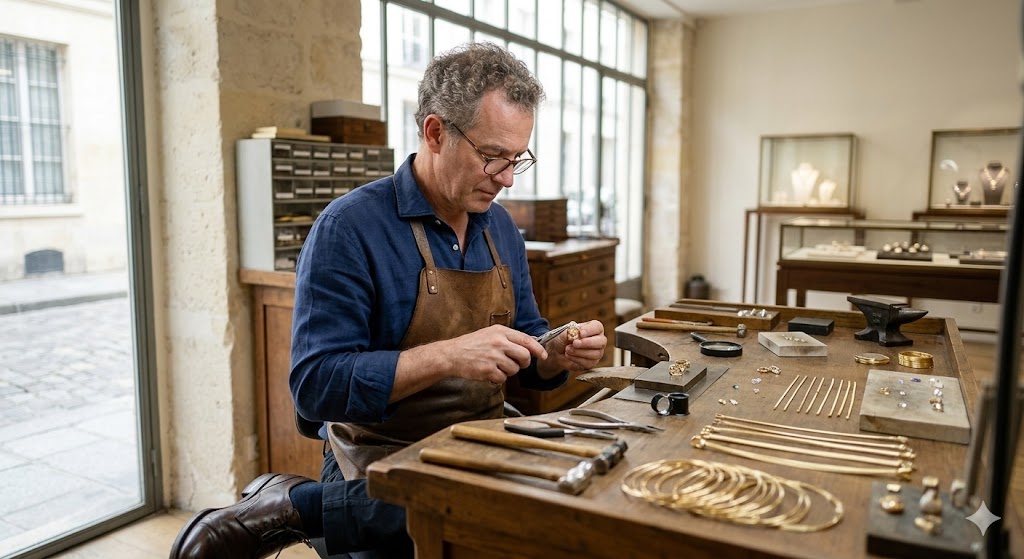 paris artisan in a workshop