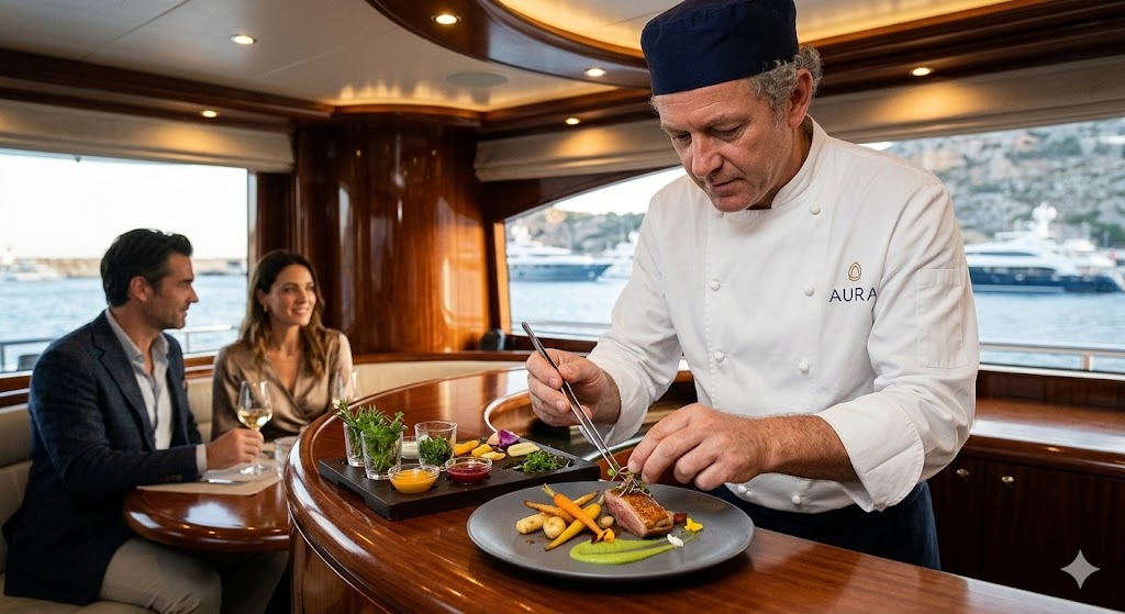 river cruise chef's table
