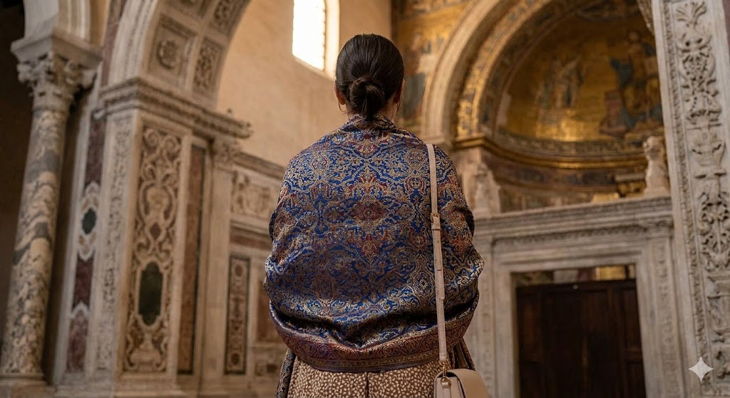 rome vatican pashmina