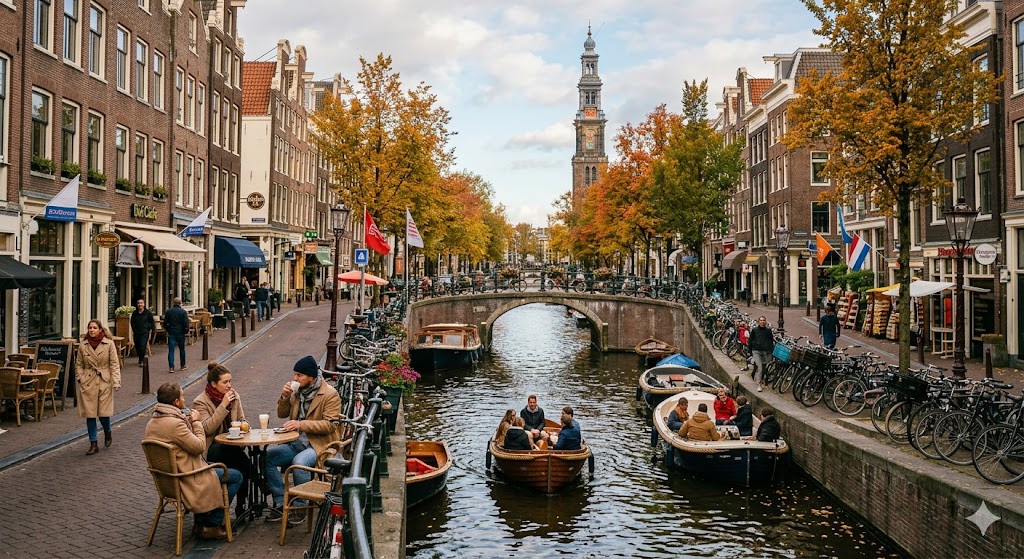 amsterdam not crowded in October