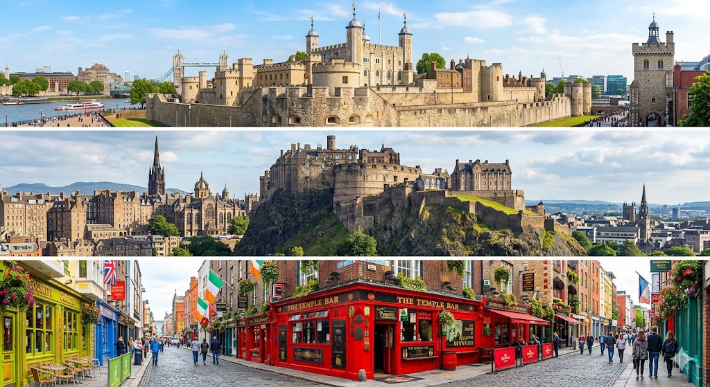 london scotland ireland