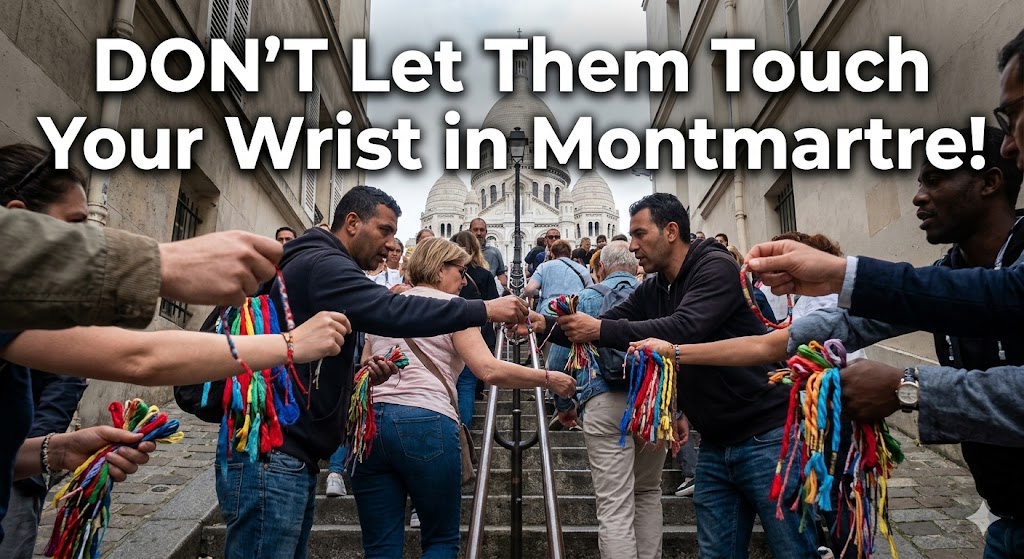 paris friendship bracelet scam