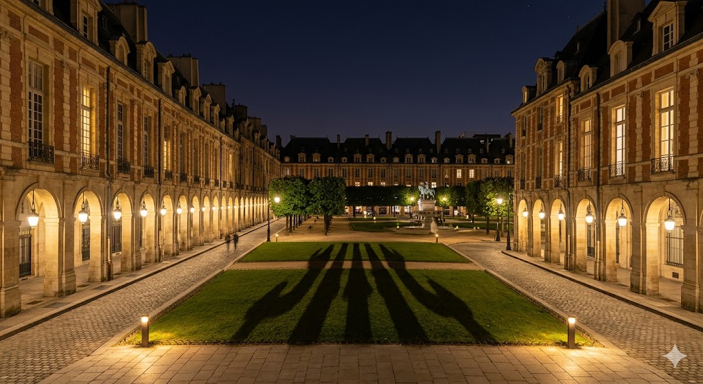 paris nighttime