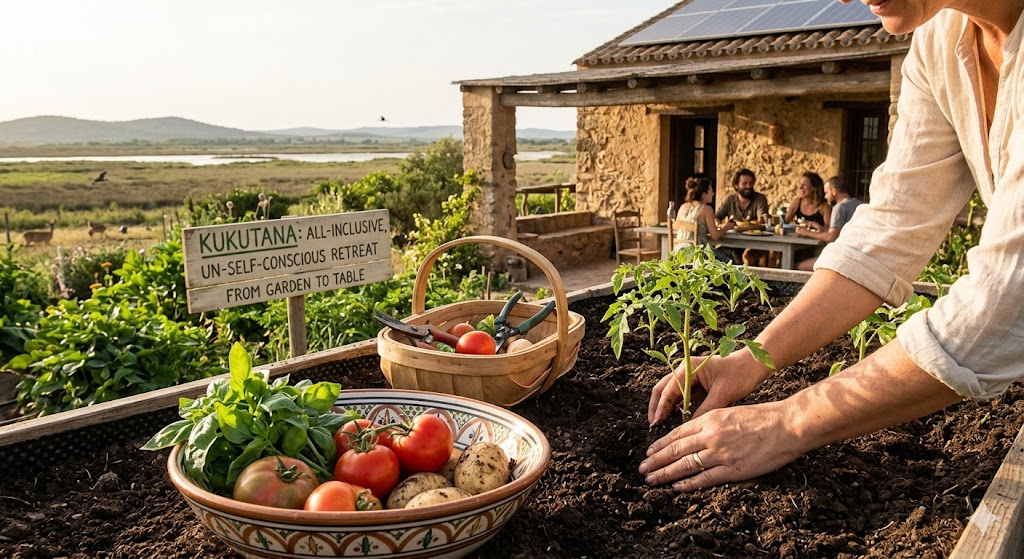 spain garden to table an all inclusive, un-self-conscious retreat on the edge of donana