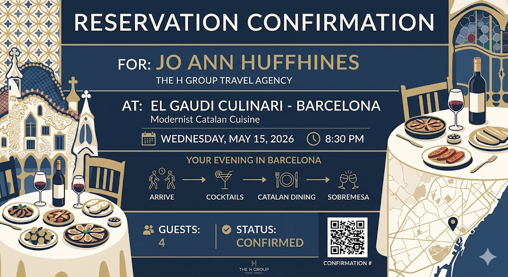 barcelona restaurant reservation