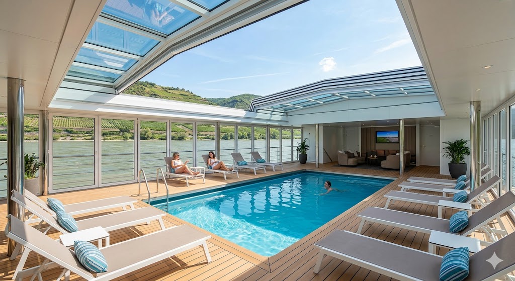 emerald ship photo of indoor pool area