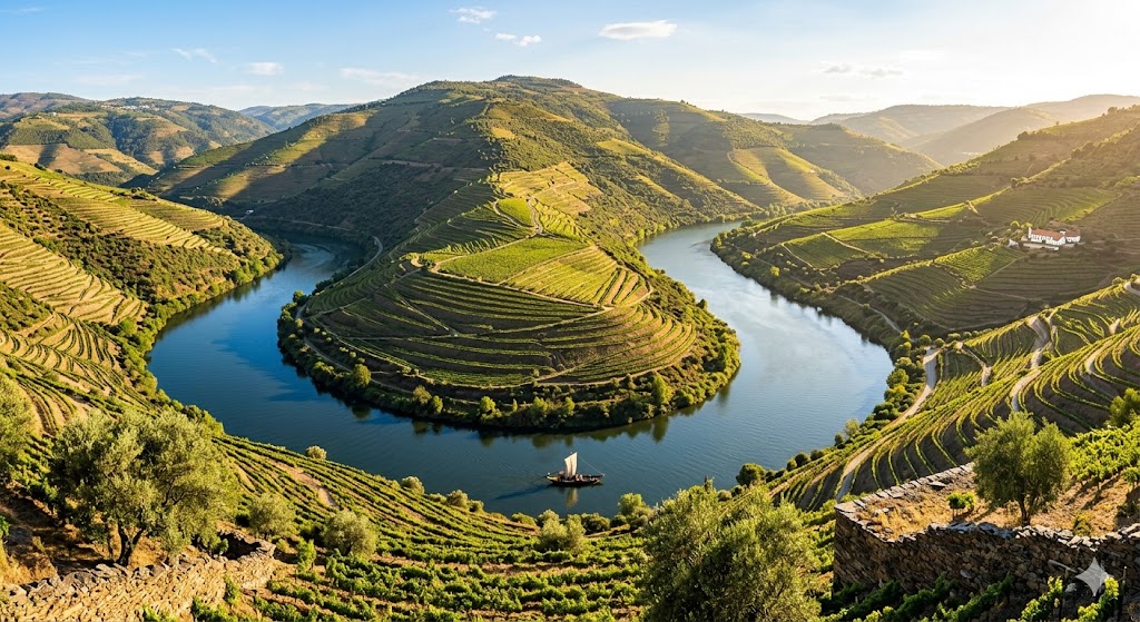 portuagal duoro river valley