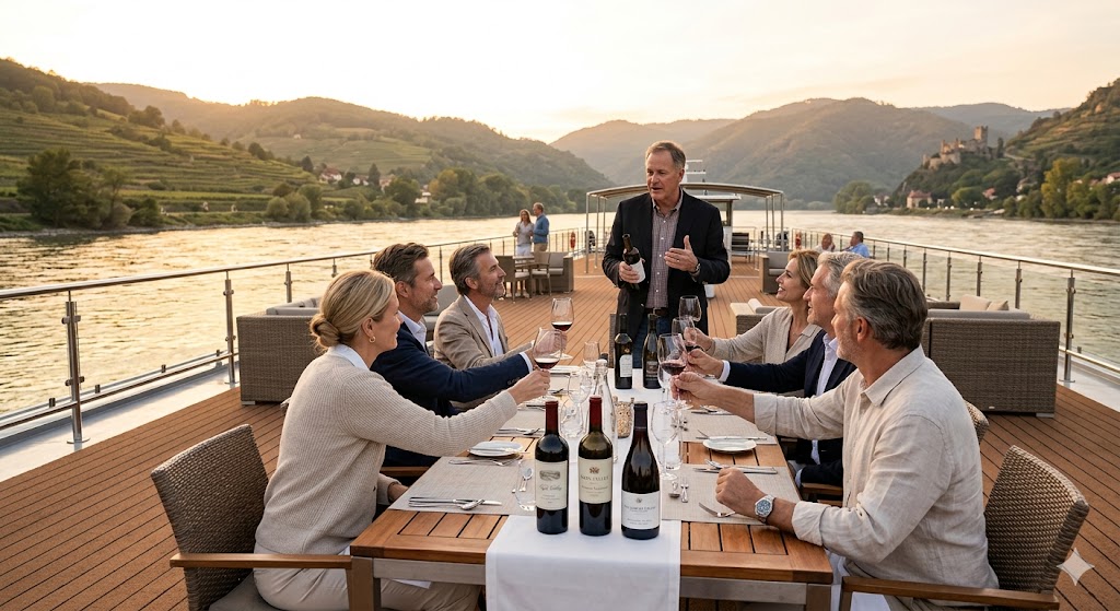 wine river cruise