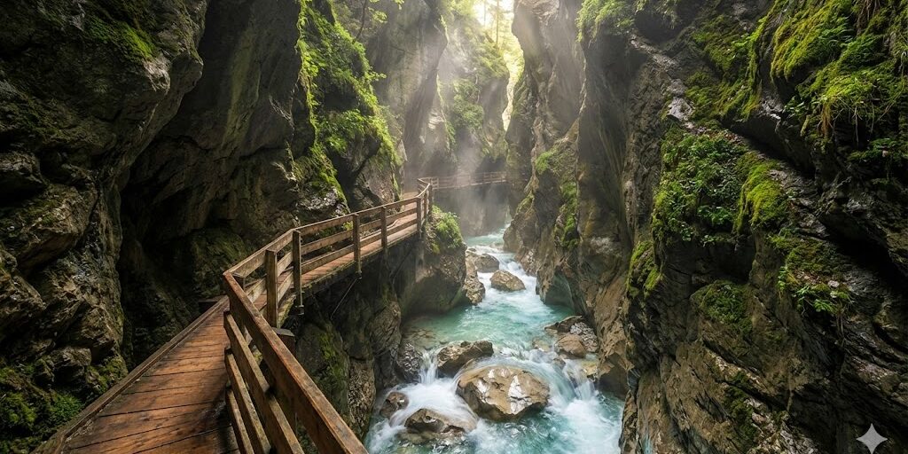 Lammerklamm Gorge, Austria