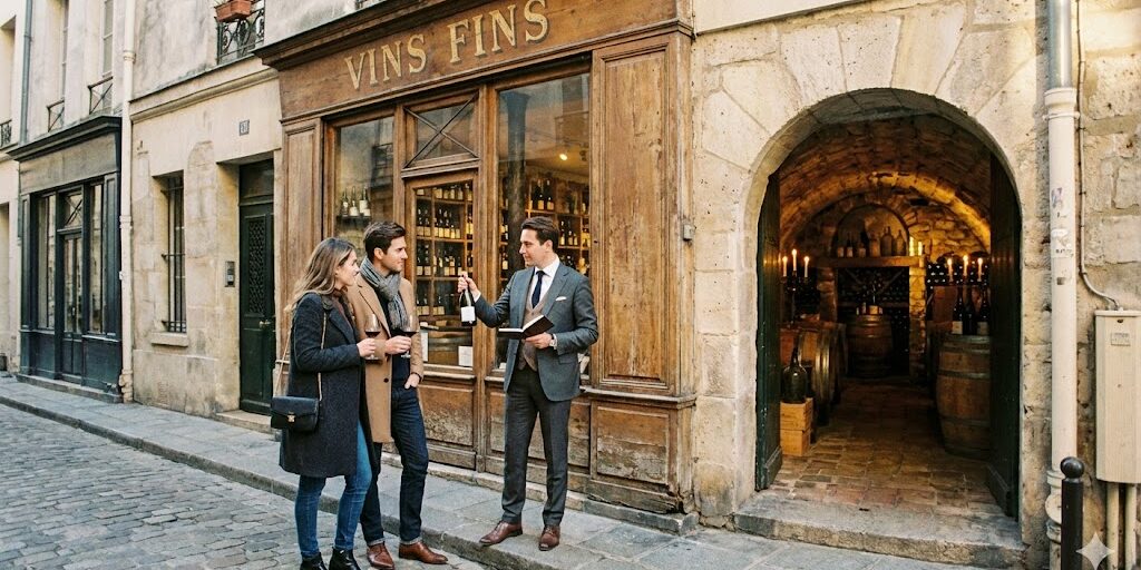 Paris private wine walk