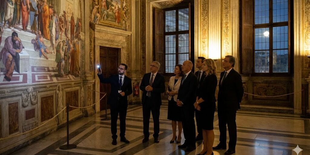 Rome small group private tour at vatican