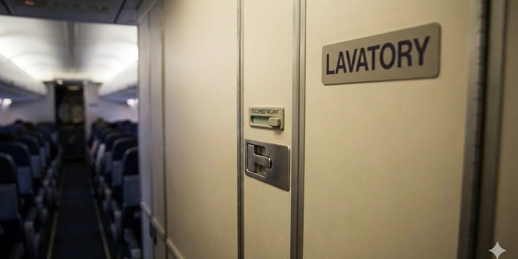 airplane bathroom