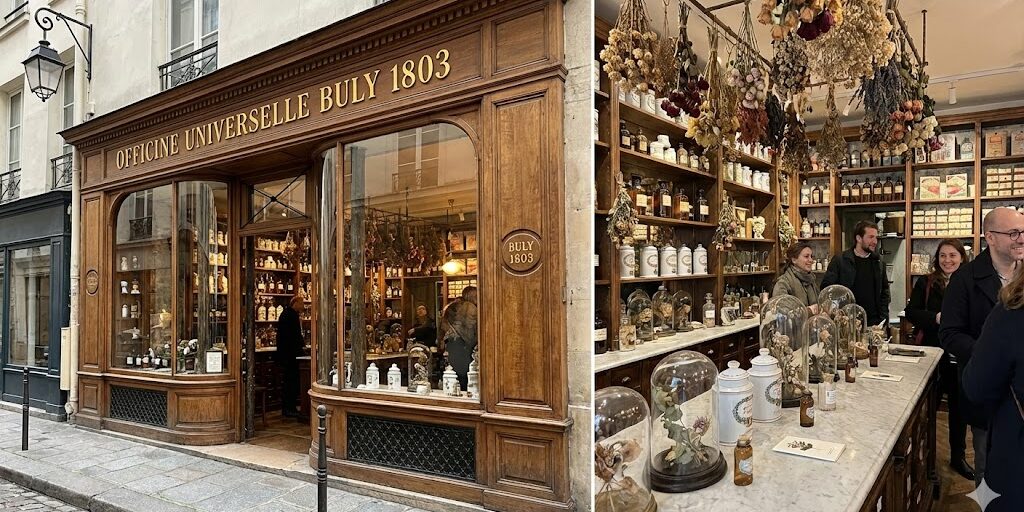 france, paris officine universelle buly the prettiest perfume boutique in paris