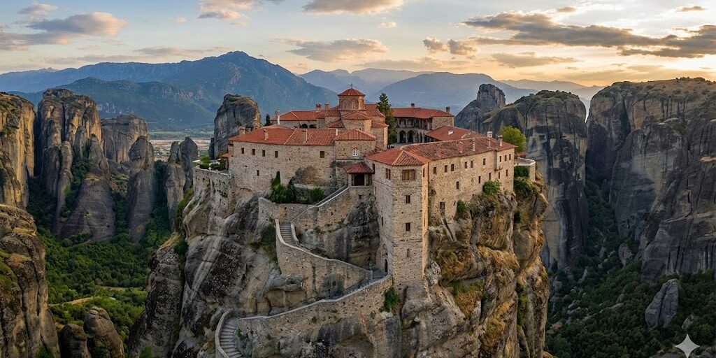 greece, Great meteoron monastery