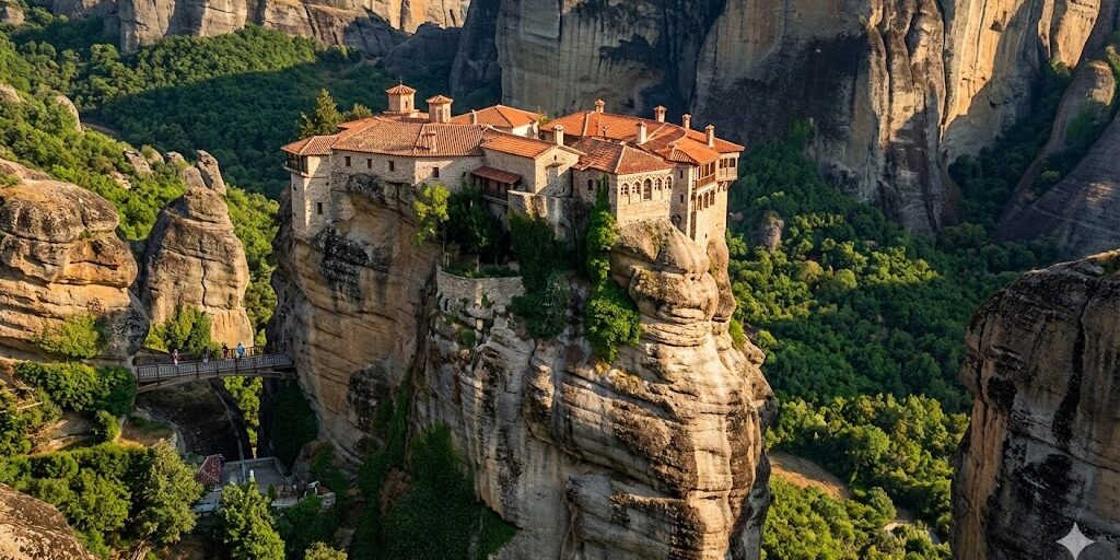 greece Rousanou Monastery