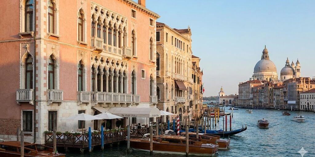 italy, venice, the Gritti palace