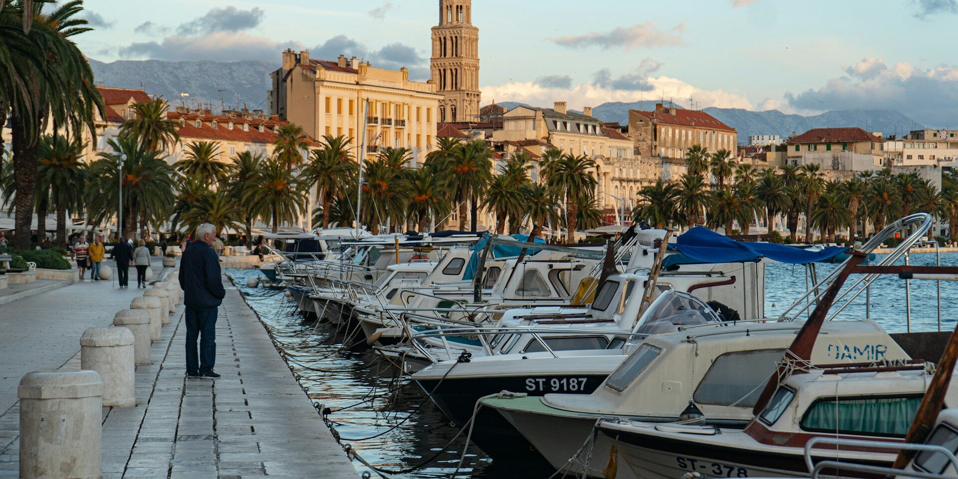riva waterfront split croatia