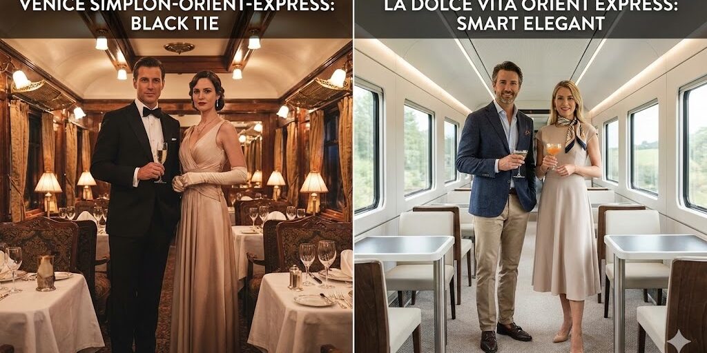 train luxuty dress codes