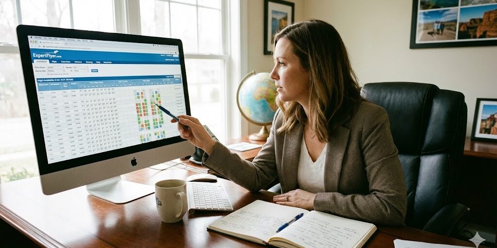 travel agent using expert flyer